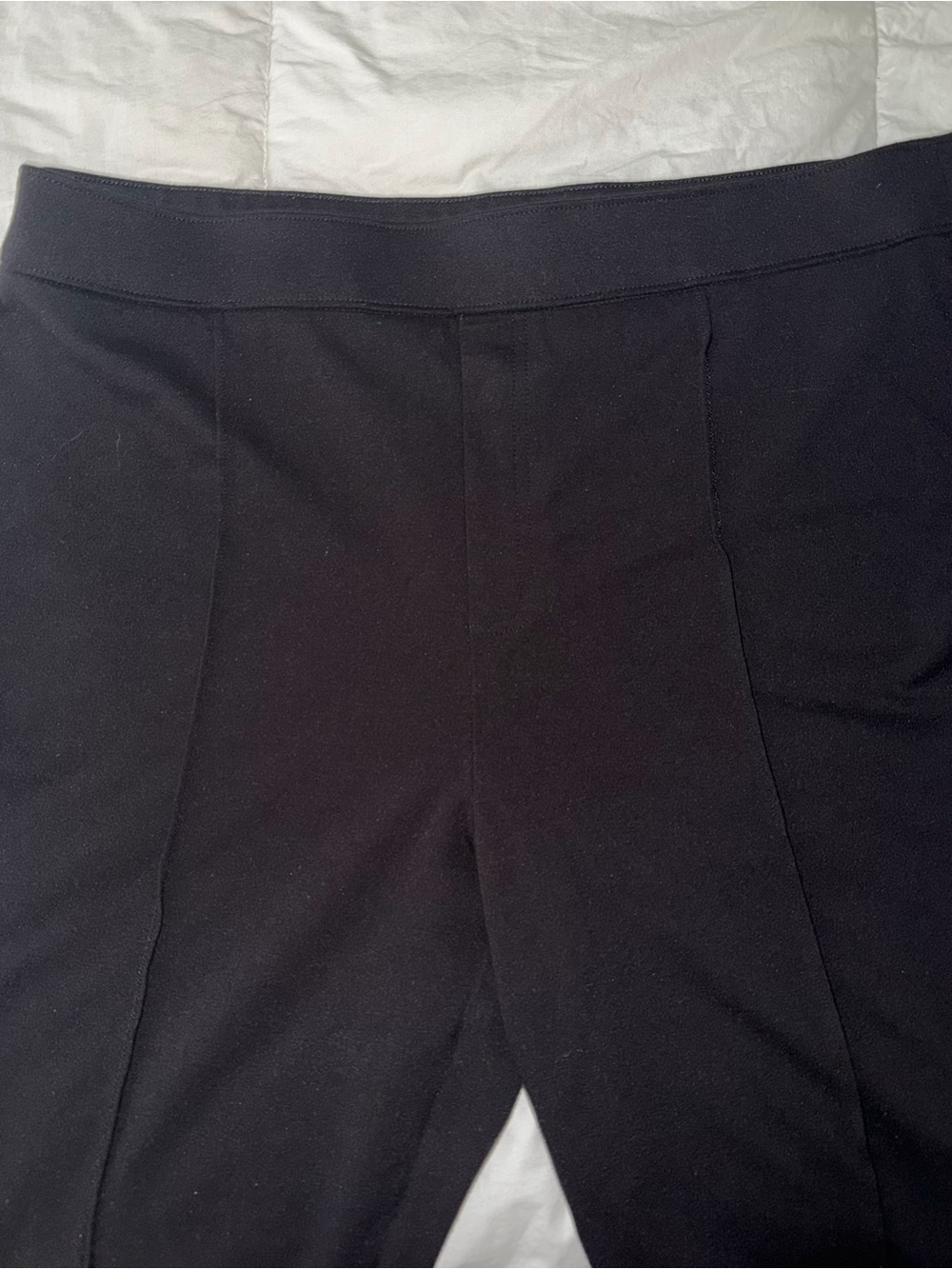 Nine West Men's Black Pull-On Knit Pants